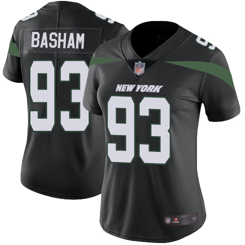 New York Jets Limited Black Women Tarell Basham Alternate Jersey NFL Football #93 Vapor Untouchable